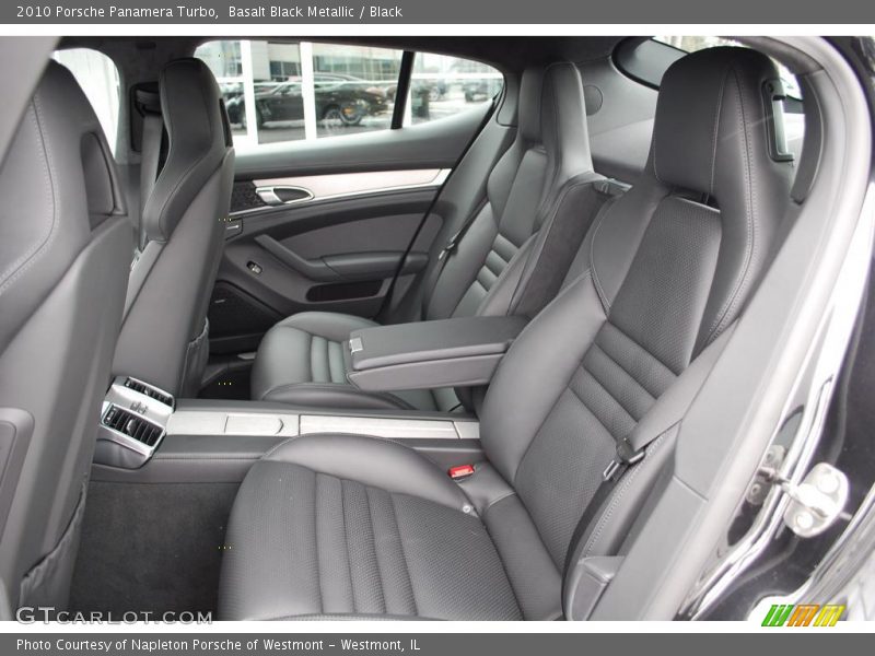 Basalt Black Metallic / Black 2010 Porsche Panamera Turbo