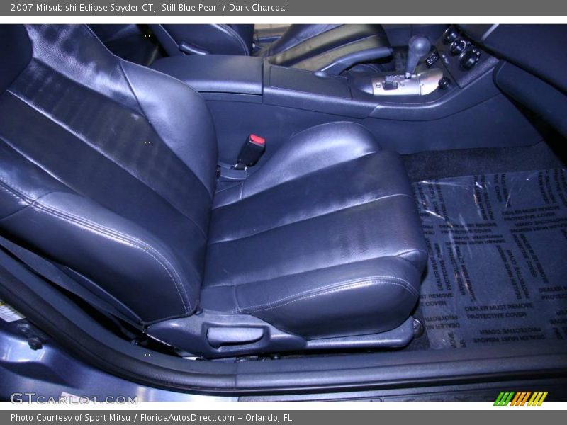 Still Blue Pearl / Dark Charcoal 2007 Mitsubishi Eclipse Spyder GT