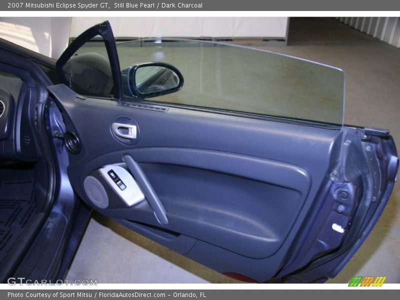 Still Blue Pearl / Dark Charcoal 2007 Mitsubishi Eclipse Spyder GT