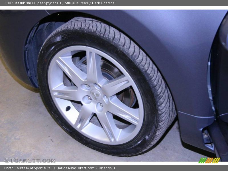 Still Blue Pearl / Dark Charcoal 2007 Mitsubishi Eclipse Spyder GT
