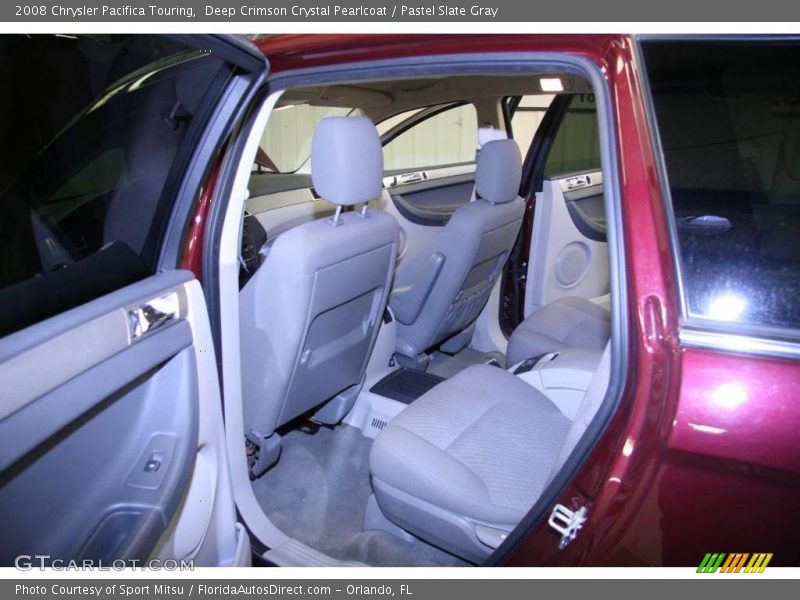 Deep Crimson Crystal Pearlcoat / Pastel Slate Gray 2008 Chrysler Pacifica Touring