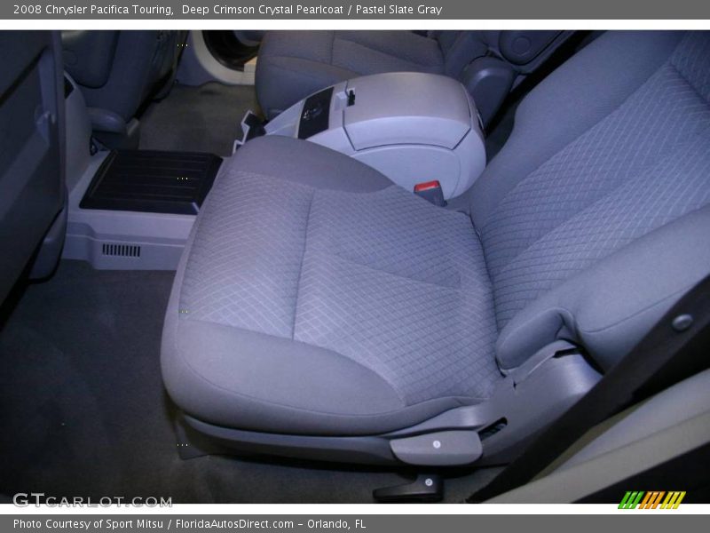 Deep Crimson Crystal Pearlcoat / Pastel Slate Gray 2008 Chrysler Pacifica Touring