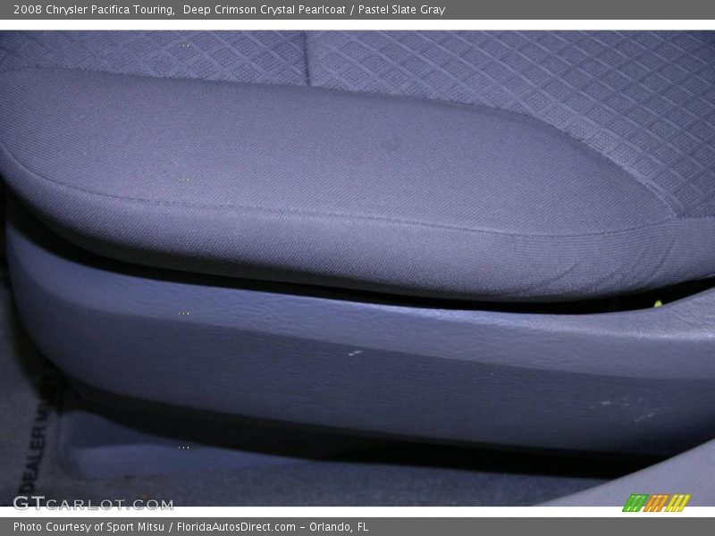 Deep Crimson Crystal Pearlcoat / Pastel Slate Gray 2008 Chrysler Pacifica Touring