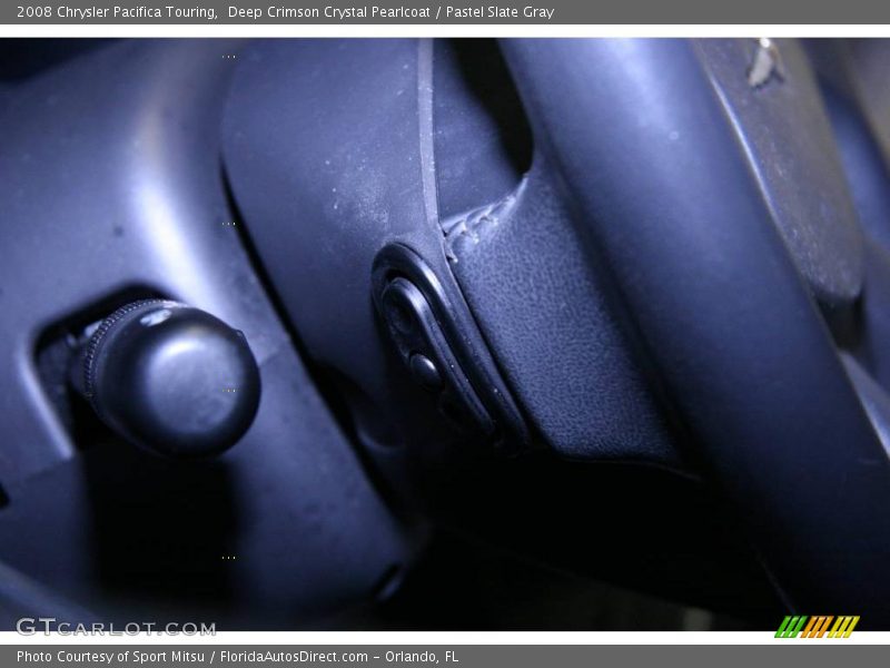 Deep Crimson Crystal Pearlcoat / Pastel Slate Gray 2008 Chrysler Pacifica Touring