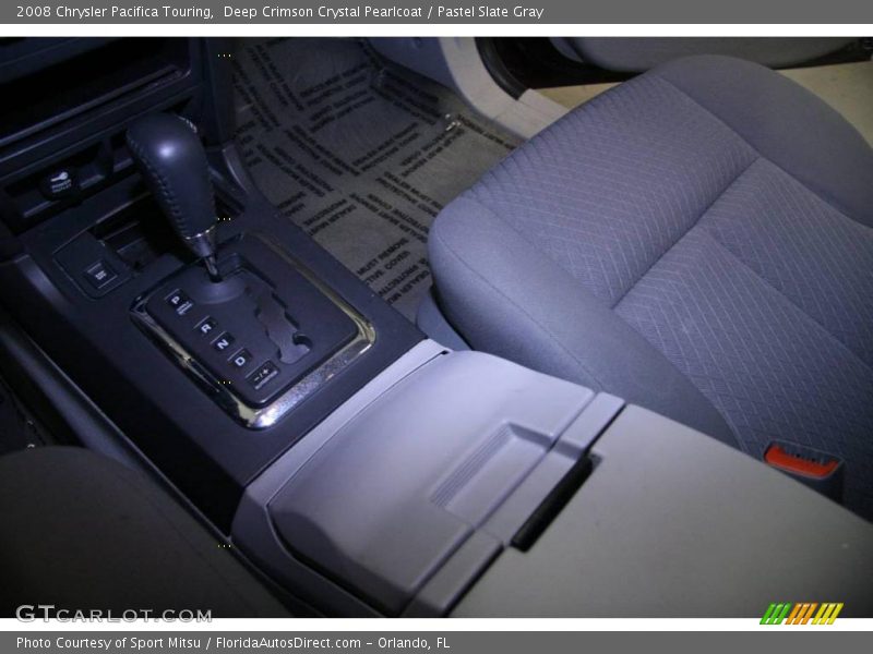 Deep Crimson Crystal Pearlcoat / Pastel Slate Gray 2008 Chrysler Pacifica Touring