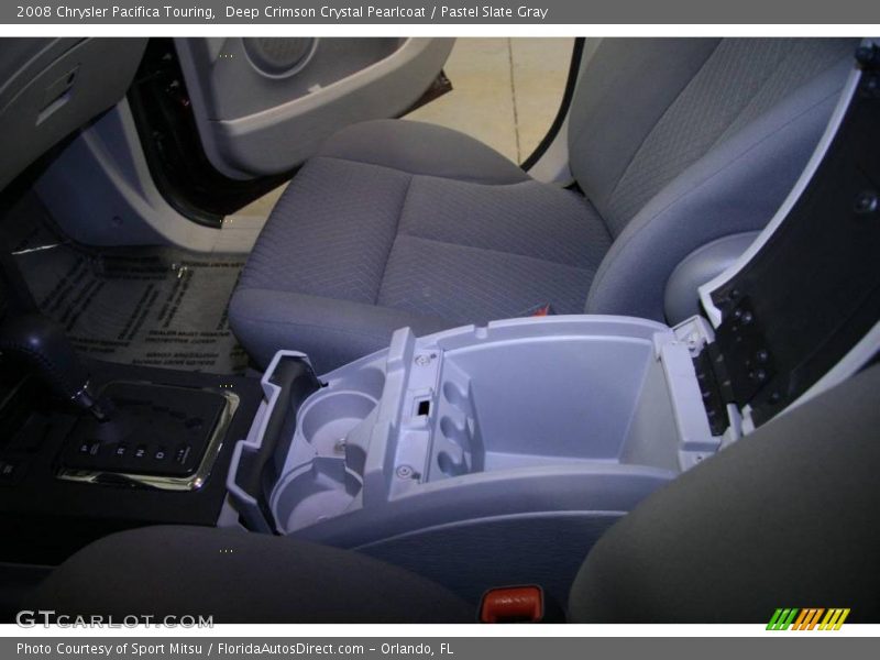 Deep Crimson Crystal Pearlcoat / Pastel Slate Gray 2008 Chrysler Pacifica Touring
