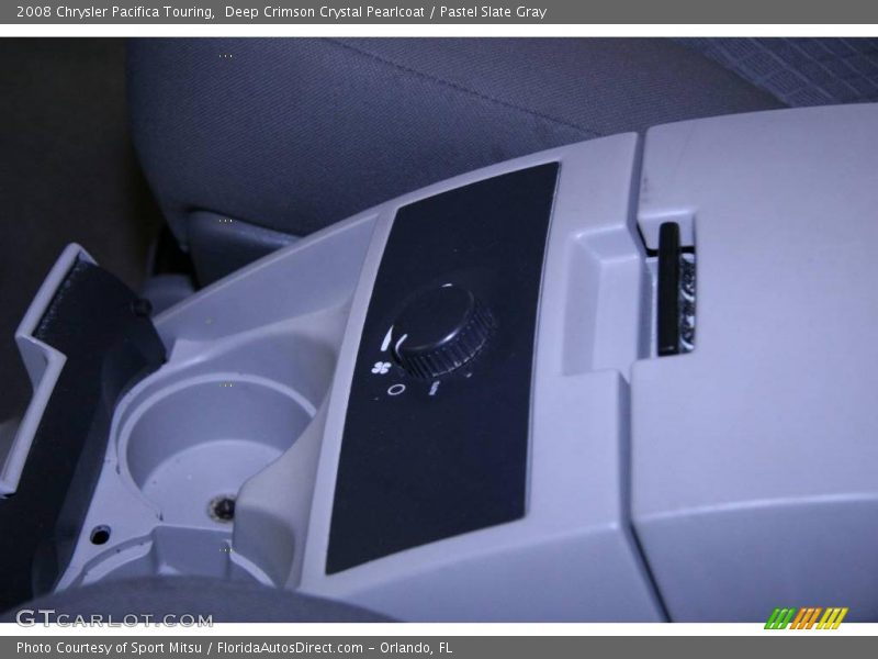 Deep Crimson Crystal Pearlcoat / Pastel Slate Gray 2008 Chrysler Pacifica Touring