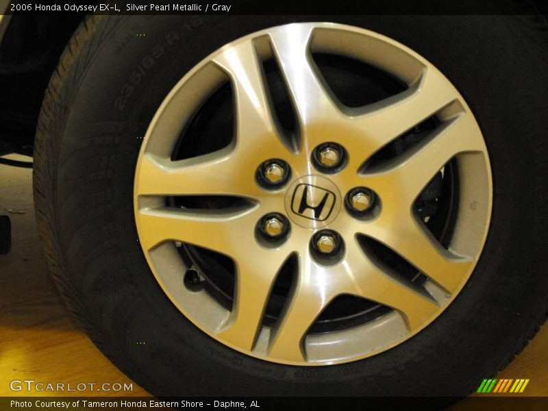 Silver Pearl Metallic / Gray 2006 Honda Odyssey EX-L