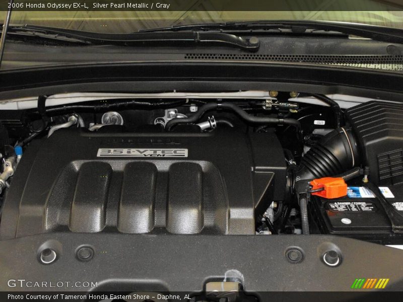 Silver Pearl Metallic / Gray 2006 Honda Odyssey EX-L