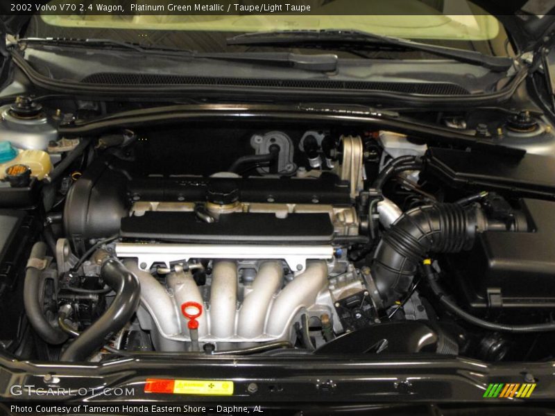 Platinum Green Metallic / Taupe/Light Taupe 2002 Volvo V70 2.4 Wagon