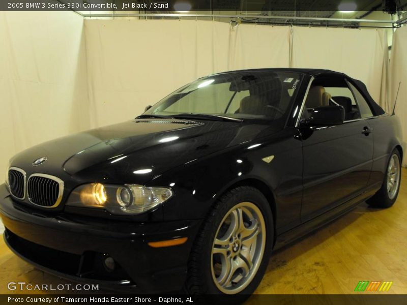 Jet Black / Sand 2005 BMW 3 Series 330i Convertible