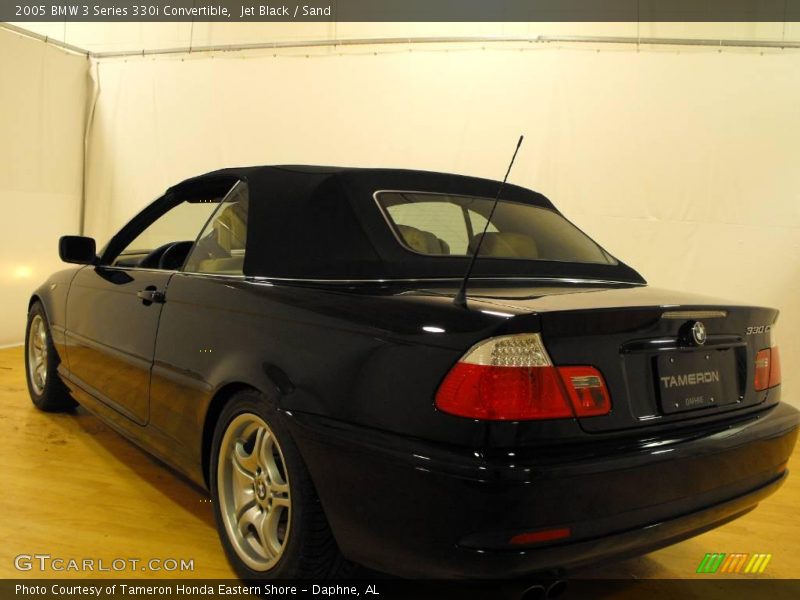 Jet Black / Sand 2005 BMW 3 Series 330i Convertible