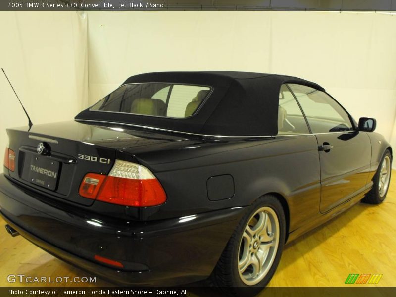 Jet Black / Sand 2005 BMW 3 Series 330i Convertible