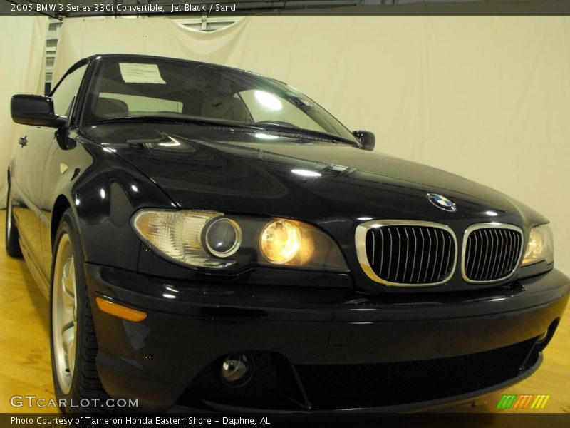 Jet Black / Sand 2005 BMW 3 Series 330i Convertible