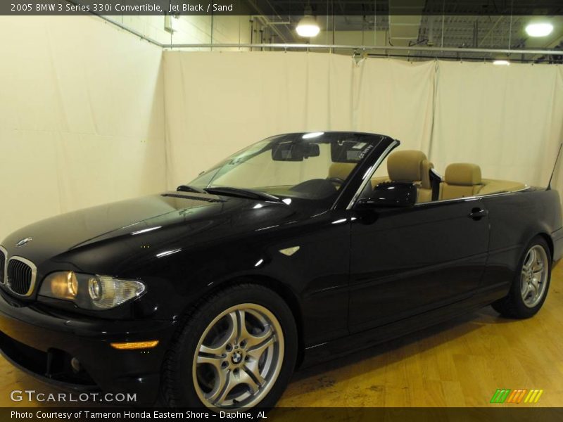 Jet Black / Sand 2005 BMW 3 Series 330i Convertible