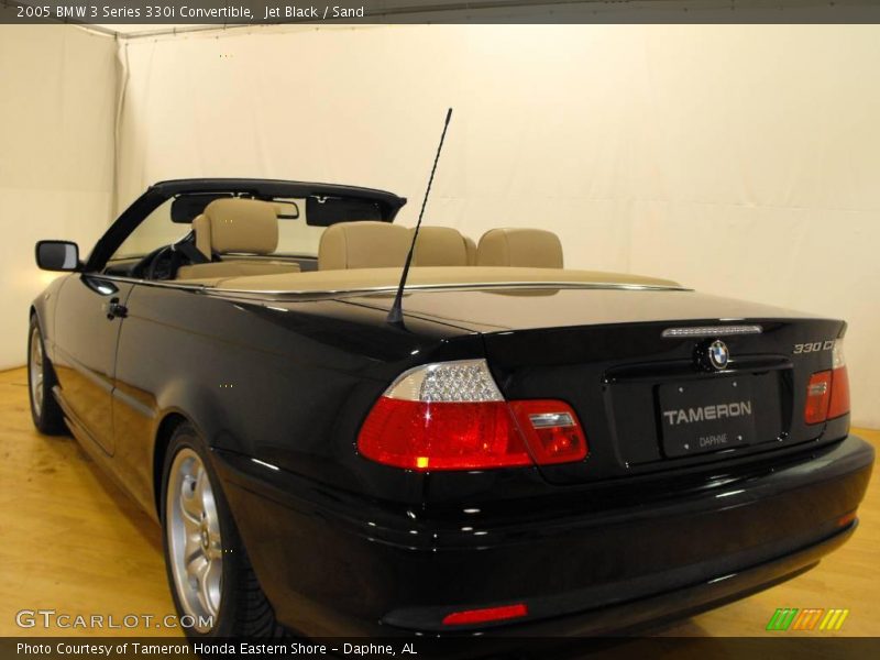 Jet Black / Sand 2005 BMW 3 Series 330i Convertible