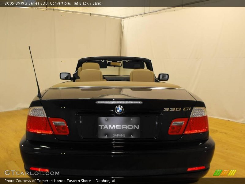 Jet Black / Sand 2005 BMW 3 Series 330i Convertible
