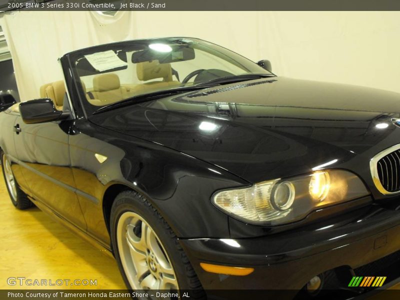 Jet Black / Sand 2005 BMW 3 Series 330i Convertible