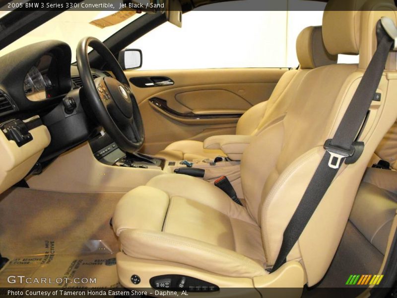 Jet Black / Sand 2005 BMW 3 Series 330i Convertible