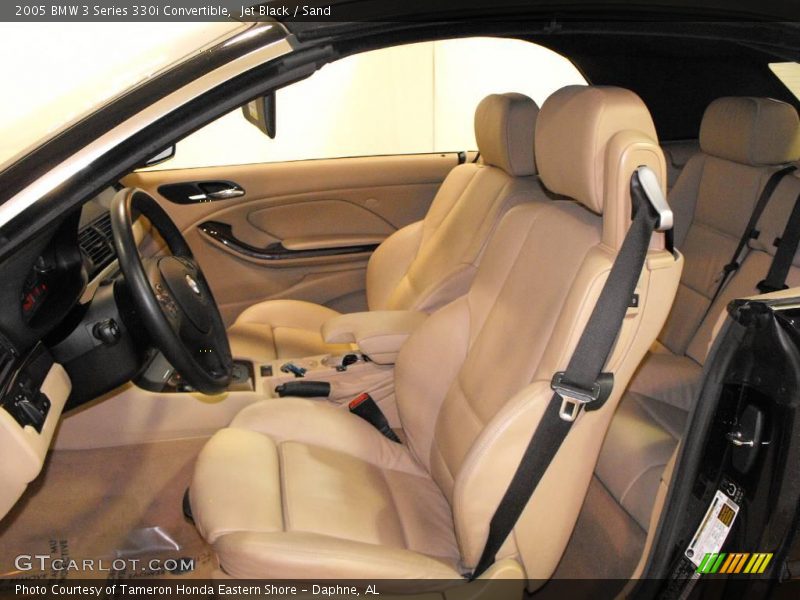 Jet Black / Sand 2005 BMW 3 Series 330i Convertible