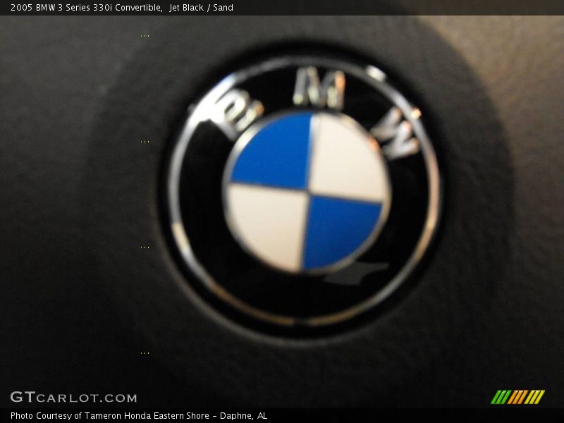 Jet Black / Sand 2005 BMW 3 Series 330i Convertible