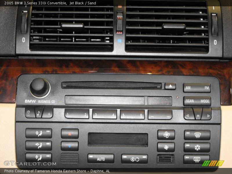 Jet Black / Sand 2005 BMW 3 Series 330i Convertible