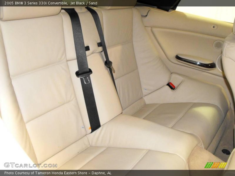 Jet Black / Sand 2005 BMW 3 Series 330i Convertible