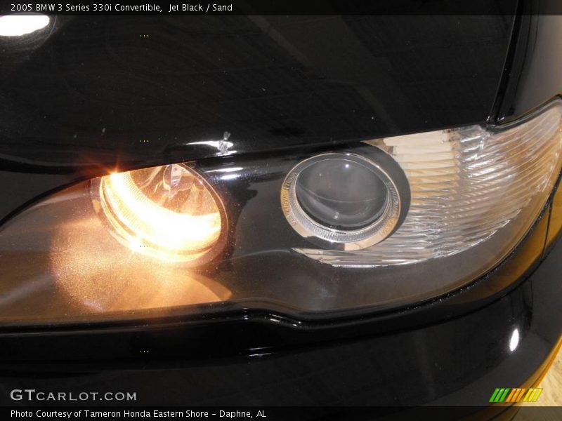 Jet Black / Sand 2005 BMW 3 Series 330i Convertible