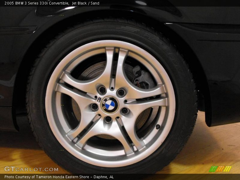 Jet Black / Sand 2005 BMW 3 Series 330i Convertible