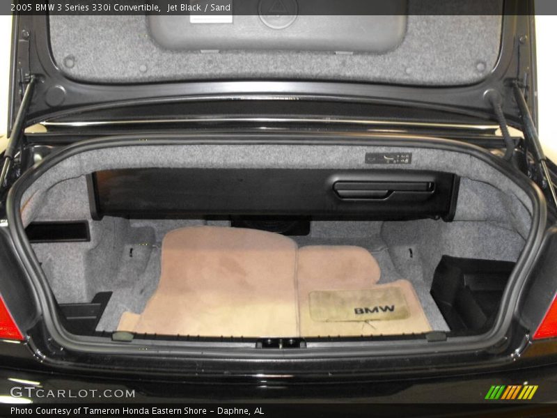 Jet Black / Sand 2005 BMW 3 Series 330i Convertible