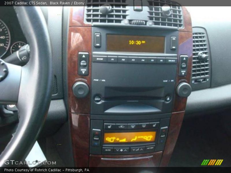 Black Raven / Ebony 2007 Cadillac CTS Sedan