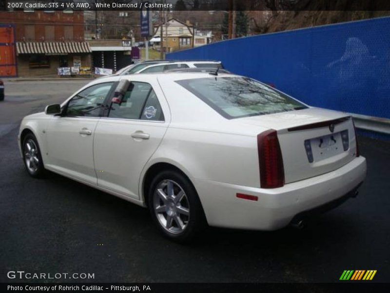 White Diamond / Cashmere 2007 Cadillac STS 4 V6 AWD