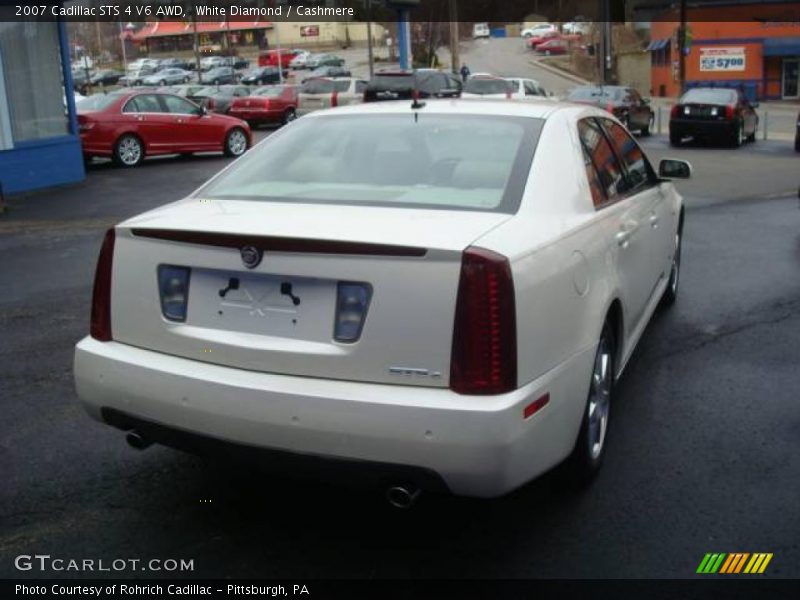 White Diamond / Cashmere 2007 Cadillac STS 4 V6 AWD