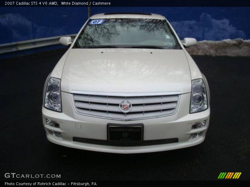 White Diamond / Cashmere 2007 Cadillac STS 4 V6 AWD