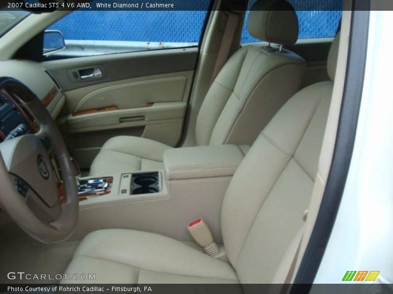 White Diamond / Cashmere 2007 Cadillac STS 4 V6 AWD
