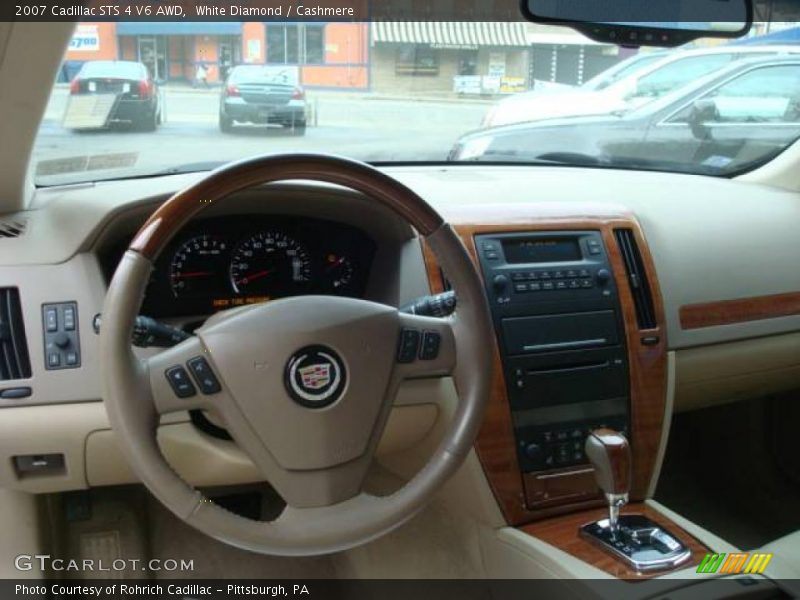White Diamond / Cashmere 2007 Cadillac STS 4 V6 AWD