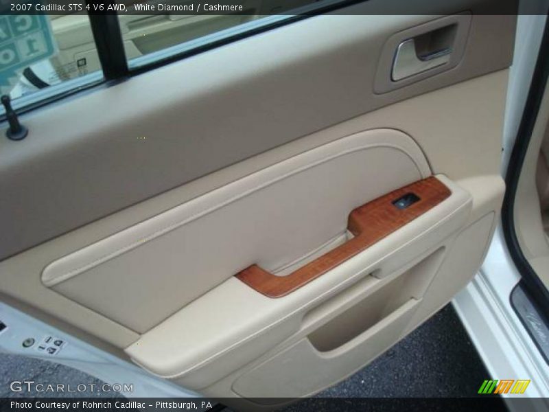 White Diamond / Cashmere 2007 Cadillac STS 4 V6 AWD