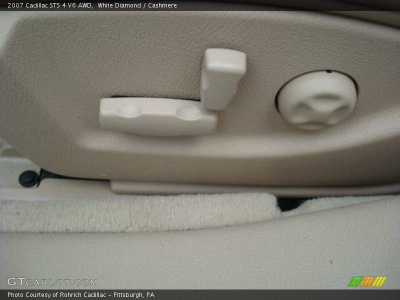White Diamond / Cashmere 2007 Cadillac STS 4 V6 AWD