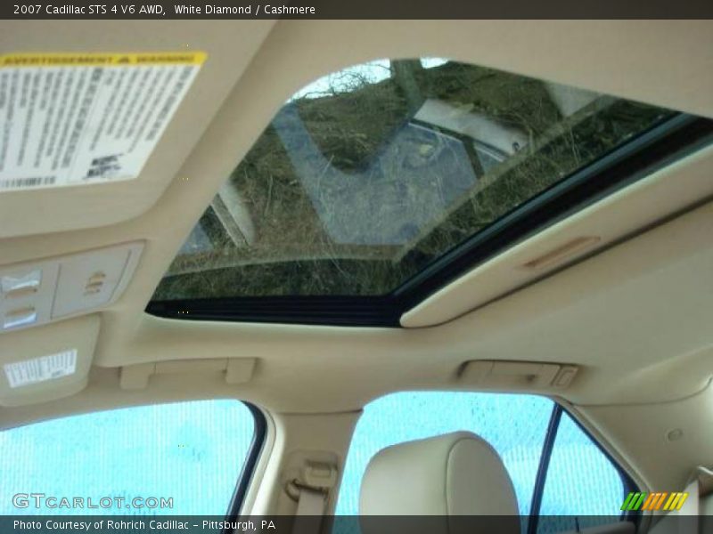 White Diamond / Cashmere 2007 Cadillac STS 4 V6 AWD