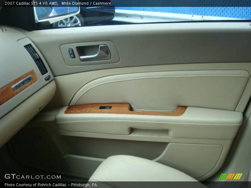White Diamond / Cashmere 2007 Cadillac STS 4 V6 AWD