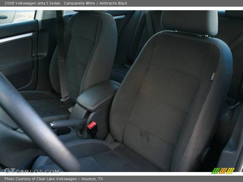 Campanella White / Anthracite Black 2008 Volkswagen Jetta S Sedan