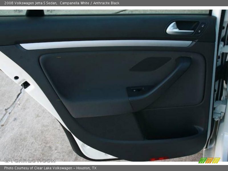 Campanella White / Anthracite Black 2008 Volkswagen Jetta S Sedan