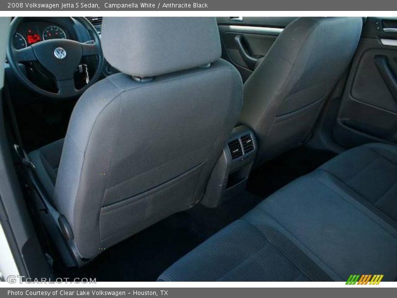 Campanella White / Anthracite Black 2008 Volkswagen Jetta S Sedan