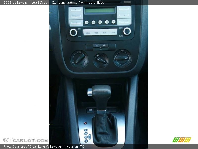 Campanella White / Anthracite Black 2008 Volkswagen Jetta S Sedan