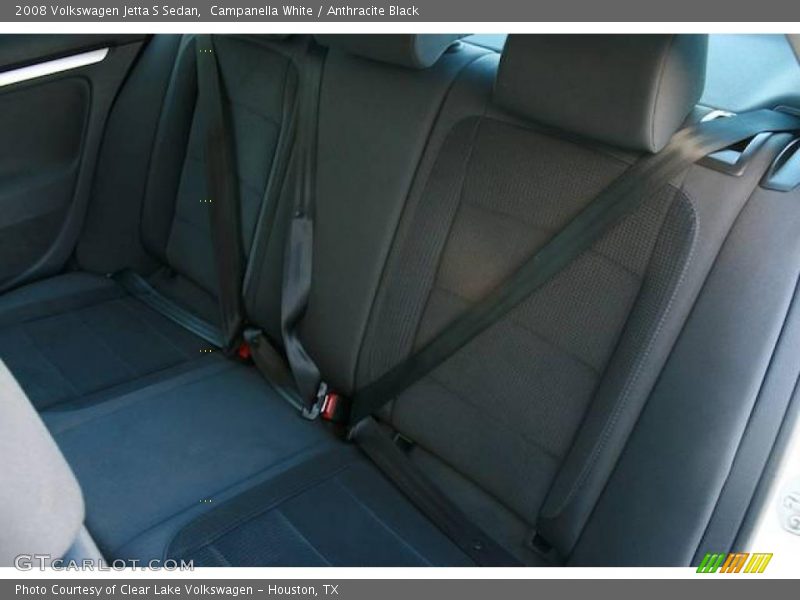 Campanella White / Anthracite Black 2008 Volkswagen Jetta S Sedan