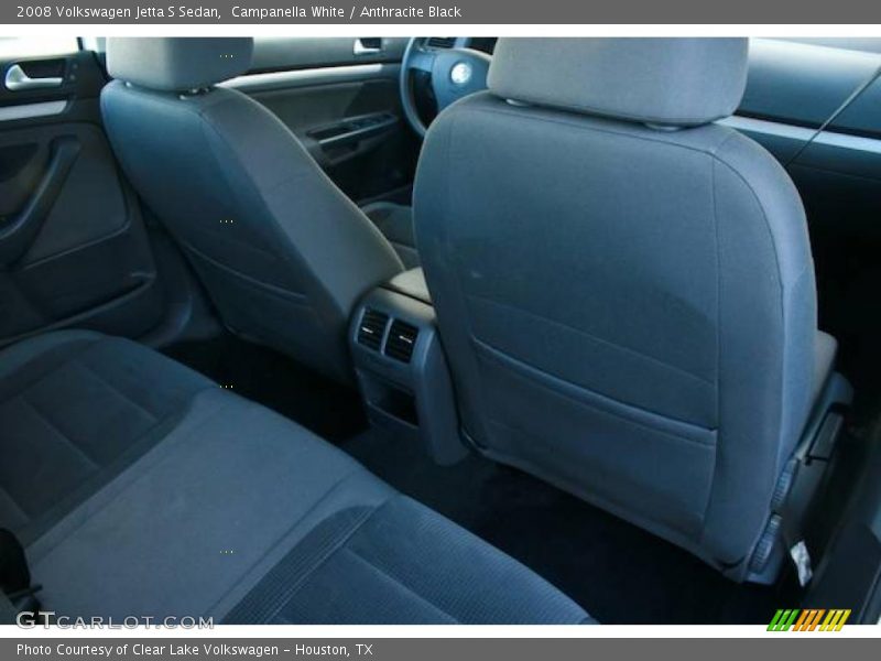 Campanella White / Anthracite Black 2008 Volkswagen Jetta S Sedan