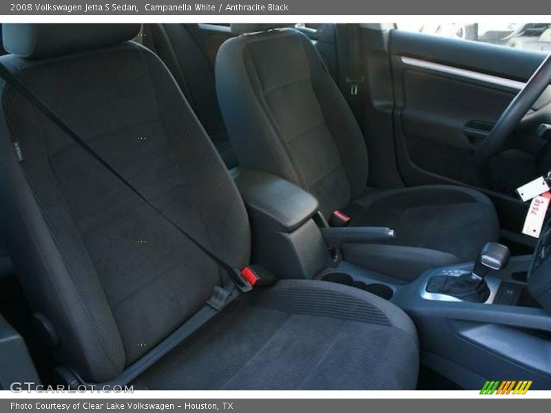 Campanella White / Anthracite Black 2008 Volkswagen Jetta S Sedan