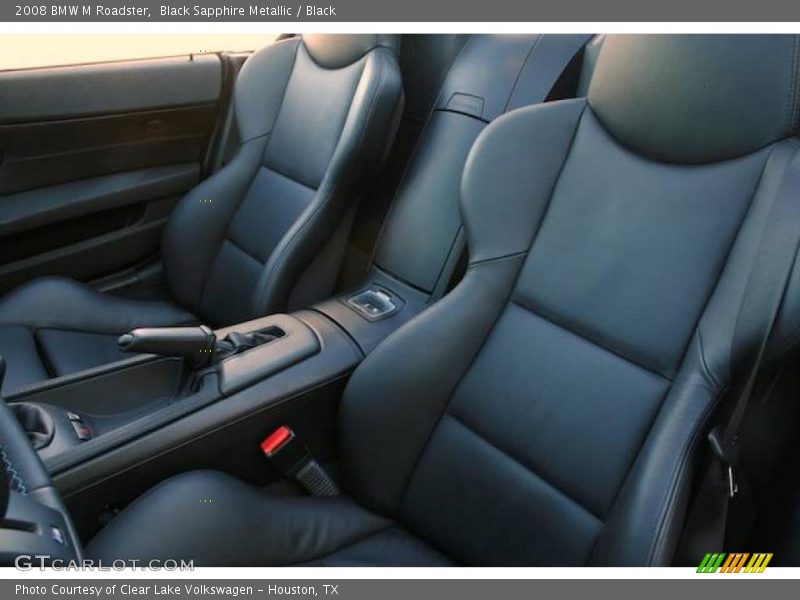 Black Sapphire Metallic / Black 2008 BMW M Roadster