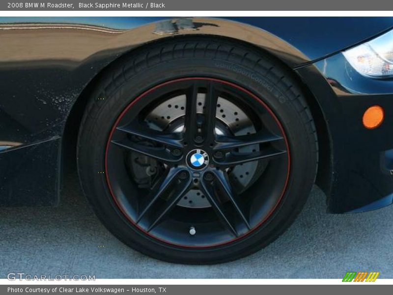 Black Sapphire Metallic / Black 2008 BMW M Roadster