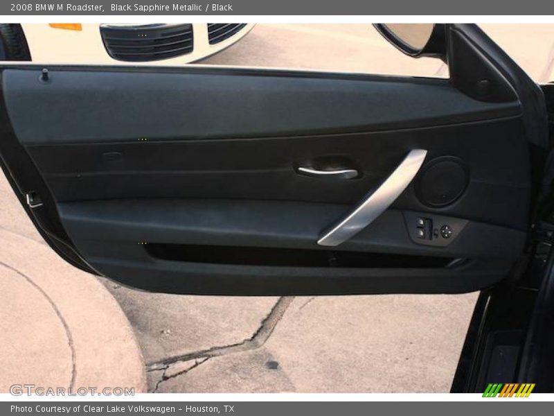 Black Sapphire Metallic / Black 2008 BMW M Roadster